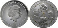 Samoa 25 Dollars 2022 Elisabeth II. (1952-2022) st, in original Kapsel