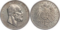 Kaiserreich, Oldenburg 2 Mark Nicolaus Friedrich Peter (1853-1900) - Kursmünze -