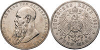 Kaiserreich, Sachsen-Meiningen 5 Mark Georg II. (1866-1914) - Kursmünze -