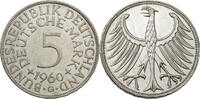 Bundesrepublik Deutschland 5 DM Kursmünze (1951-1974) -