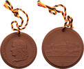 DDR Medaille Johann Friedrich Böttger / Albrechtsburg -