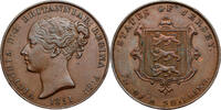 Jersey 1/13 Shilling Victoria (1837-1901) - Kursmünze (1841-1865) -