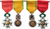 Frankreich, 3. Republik Orden Ritterkreuz der Ehrenlegion und Militärmedaille, Typ III -