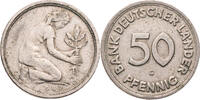 Bundesrepublik Deutschland 50 Pfennig Bank Deutscher Länder - Kursmünze (1949-1950) - Fehlprägung 949 -