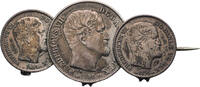 Dänemark 2x4, 16 Skilling Frederik VII. (1848-1863) - Brosche -
