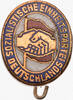 DDR Abzeichen Sozialistische Einheitspartei (SED) -