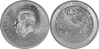 Niue 2 Dollars Charles III. - Silver Phoenix -