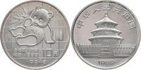 China, Volksrepublik 10 Yuan 1 Oz Silber Panda -