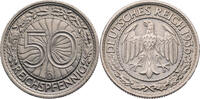Weimarer Republik 50 Reichspfennig Kursmünze (1927-1938) -