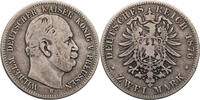 Kaiserreich, Preussen 2 Mark Wilhelm I. (1861-1888) - Kursmünze (1874-1884) -