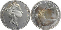 Cook Inseln 50 Dollars Elisabeth II. (1952-2022) - Gefährdete Tierwelt - Hirschziegenantilope -