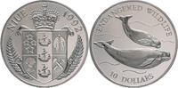 Niue 10 Dollars Gefährdete Tierwelt - Belugawal -