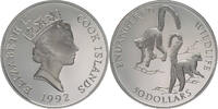 Cook Inseln 50 Dollars Elizabeth II. (1952-2022) - gefährdete Tierwelt - Katta -