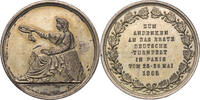 Frankreich, 2. Kaiserreich Medaille Zum Andenken an das erste Deutsche Turnfest in Paris vom 25.-28. Mai 1865 -