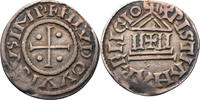 Frankreich, Karolinger Denar Ludwig der Fromme (814-840), unbestimmte Mzst., Christiana-Religio-Typ -