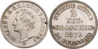 Sachsen, Albertinische Linie 2 Neugroschen (20 Pfennig) Johann (1854–1873) - Kursmünze (1868-1873) -