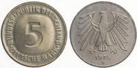 Bundesrepublik Deutschland 5 DM 1976 D Kursmünze (1975-2001) st in Folie 5,00 EUR Differenzbesteuert nach §25a UStG zzgl. 5,00 EUR Versand
