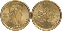 Kanada 5 Dollars Elisabeth II. (1952-2022) - 1/10 oz Maple Leaf -
