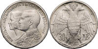 Griechenland 30 Drachmen Hochzeit König Kostantin II. mit Prinzessin Annemarie von Dänemark -