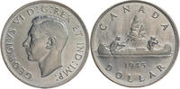 Kanada 1 Dollar George VI. (1936-1952) - Voyageur Kursmünze (1937-1947) -