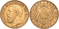 Kaiserreich, Baden 10 Mark Friedrich I. (1856-1907) - Kursmünze (1890-1901) -