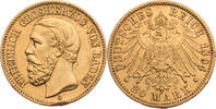 Kaiserreich, Baden 20 Mark Friedrich I. (1856-1907) - Kursmünze (1894-1895) -