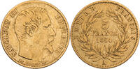 Frankreich, 2. Kaiserreich 5 Francs Napoleon III. (1852-1870) -