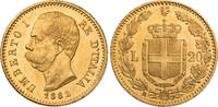 Italien 20 Lire Umberto I (1878-1900) - Kursmünze (1879-1897) -