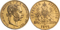 Österreich, Kaiserreich 8 Florin / 20 Franken Franz Josef I. (1848-1916) - Kursmünze (1870-1892) -