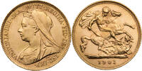 Großbritannien Half Sovereign Victoria (1837-1901) - Kursmünze (1893-1901) -