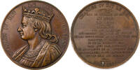 Frankreich Medaille Karl IV. von Caqué -