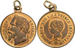 Frankreich, 2. Kaiserreich Tragbare Medaille Napoleon III. -