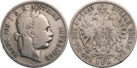 Österreich, Kaiserreich 1 Florin Franz Joseph I. (1848-1916) - Kursmünze (1872-1892) -