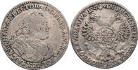 Sachsen, Albertinische Linie 1 Groschen Friedrich August II. (1733-1763) - Kursmünze -