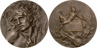 Frankreich, 3. Republik Bronzemedaille Orphée, von Marie-Alexandre-Lucien Coudray, bei Monnaie de Paris -