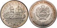 Peru 5000 Soles Huascar - Schlacht von Iquique -
