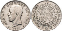 Schweden 1 Krona Gustaf V. (1907-1950) - Kursmünze (1910-1942) -
