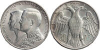 Griechenland 30 Drachmen Hochzeit König Kostantin II. mit Prinzessin Annemarie von Dänemark -