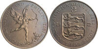 Guernsey 25 Pence 25. Hochzeitstag von Königin Elisabeth II. und Prinz Philip -