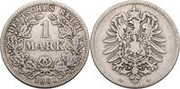 Kaiserreich 1 Mark Kursmünze (1873-1887) -