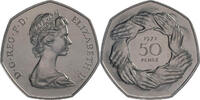 Großbritannien 50 Pence Eintritt in die EU -