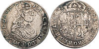 Polen 18 Gröscher (Groszy) / Ort Johann Kasimir (1649-1668) - Krakau -