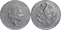 Großbritannien 5 Pfund Elizabeth II. (1952-2022) - Red Dragon of Wales -