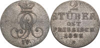 2 Stüber Ostfriesisch 1823 B Braunschweig-Calenberg-Hannover Georg IV. (1820-1830) s-ss