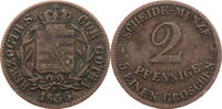 Sachsen-Coburg-Gotha 2 Pfennige Ernst II. (1844-1893) - Kursmünze (1847-1856) -