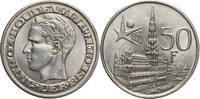 Belgien 50 Francs Baudouin (1951-1993) - Weltausstellung in Brüssel -