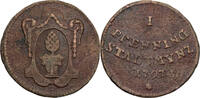 Augsburg 1 Pfennig Kursmünze -