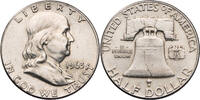 USA ½ Dollar Franklin Half Dollar - Kursmünze (1948-1963) -