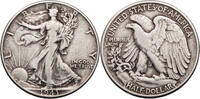 USA 1/2 Dollar Walking Liberty Half Dollar - Kursmünze (1916-1947) -