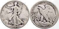 USA 1/2 Dollar Walking Liberty Half Dollar - Kursmünze (1916-1947) -